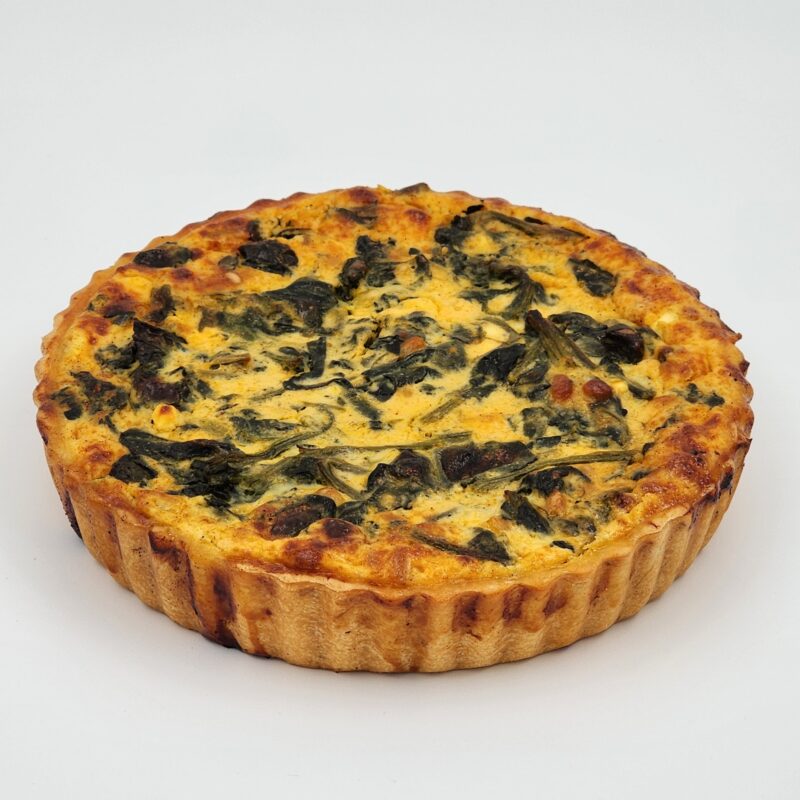 Spinach and Feta Quiche