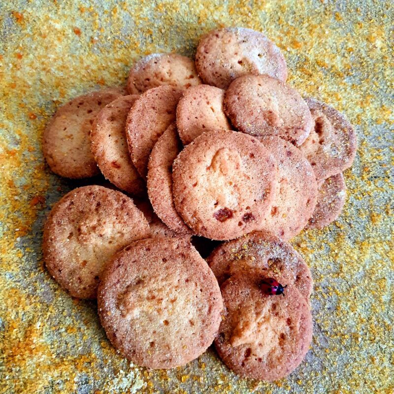 Toffee Biscuits arobake.co.nz