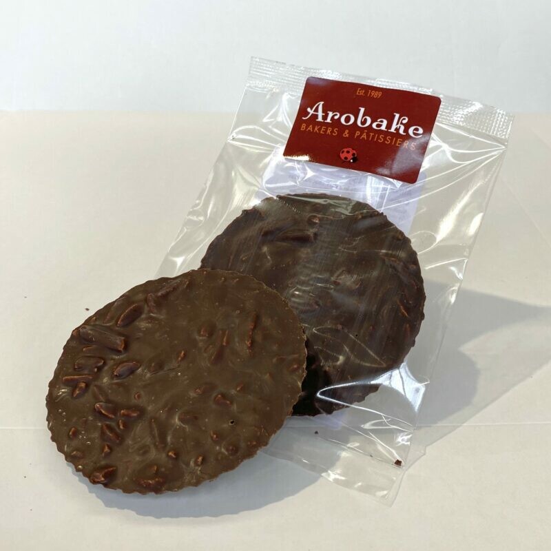 Vegan chocolate biscuit