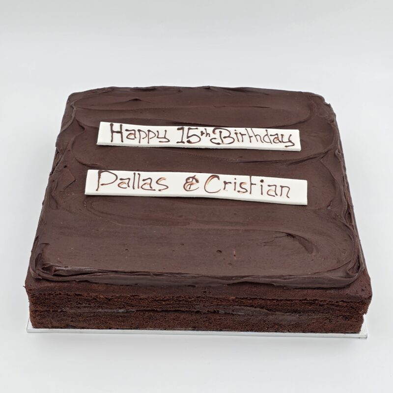 Double Chocolate Cake - Large Variants